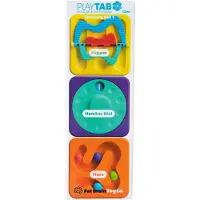 FAT BRAIN Play Tab Sensorisches Aktivitätsspielzeug Set 1, Babyspielzeug