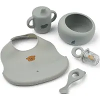 Liewood - Mileah Baby Mealtime Set - Dove blue - One size