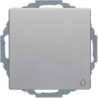 Berker SCHUKO mit Klappdeckel u. erh.BS Q.1/Q.3 alu samt, lackiert