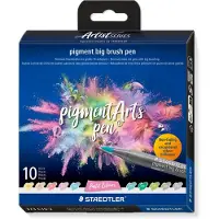 Ginza.se – Big Brush – 10 Stk Sortiment – Pastellfarben