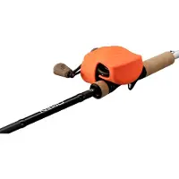 13 Fishing Skull Cap Rollenschutz für Baitcastrollen Orange