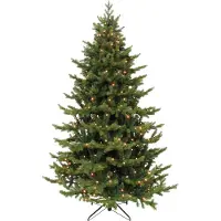 Triumph tree Künstliche Weihnachtsbaum Sherwood - 221x221x365 cm - PVC/Polyethylen - Grün