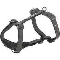 Trixie CityStyle H-Geschirr - schwarz - 42–60 cm/15 mm