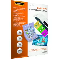 Fellowes Admire Stylish Matt A4 80 Mic 25 Pieces Fotopapier