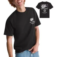 Vans T-Shirt Herren Stacked Hi SS Black/White-M