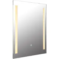 Globo Rivas LED Spiegel 12W Warmweiß IP44 Chrom Memoryfunktion 61cm 84032