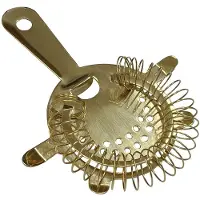 Beaumont Hawthorne Strainer 4 Ohren Gold