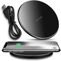 Naukita Qi induktive Ladestation 15W 10W 5W für Gigaset GX6 Pro GX4 Pro Wireless Charger