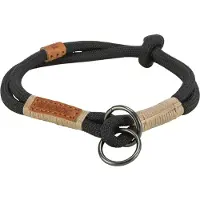 Trixie Be Nordic Halsband Hond Half-Slip Zwart / Zand