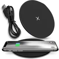 Naukita Wireless Ladestation Ladegerät für Samsung Galaxy S26 S25 Plus Ultra Edge FE 15W