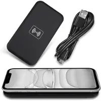Naukita Für QI Induktions Ladegerät Wireless Laden für Apple iPhone Ladestation Charger