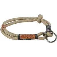 Trixie Be Nordic Halsband Hond Half-Slip Zand / Zwart