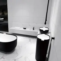 NEXTREND - GmbH Waschtisch Deckenarmatur DROP 135 - Eingriffmischer - Länge 135 cm, Farbe:Schwarz matt