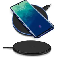 NAUC QI Wireless Ladegerät für ZTE Axon 9 Pro / 10 Pro Kabellos Induktives Laden