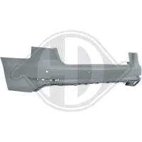 Diederichs Stoßfänger 1020656 hinten für Audi