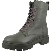 Mjus Weiblich Stiefel Kaltf., Schnuer Sportb anthrazit grau 215-22-00014
