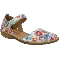 Josef seibel Riemchenballerina "ROSALIE 42", Sandale, Spangenschuh, Komfortschuh mit Klettverschluss