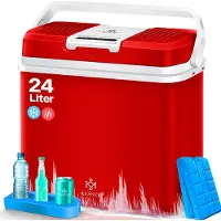 Kesser 24L Kühlbox Mini-Kühlschrank 12V/230V, kühlt & wärmt, +, für Auto & Camping