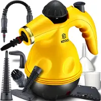 Retoo Dampfreiniger 900 W 450ml Wassertank | gegen Fett, Schmutz und Verunreinigungen | Polstermöbel Reinigungsgerät für Auto, Küche, Bad