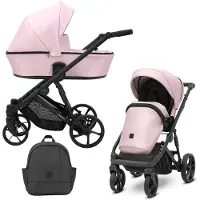 Kunert Kinderwagen Arizo 2in1 – Farbe: Baby Pink Eco