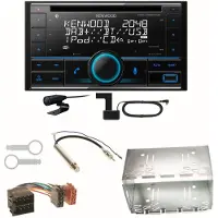 Kenwood DPX-7300DAB Bluetooth DAB Einbauset für Polo 6N2 9N Bora Ibiza 6L