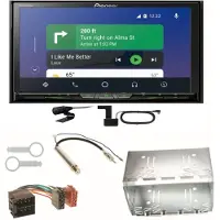 Pioneer AVH-Z9200DAB Android Auto USB Einbauset für Golf 4 Passat 3B 3BG Lupo