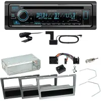 Kenwood KDC-BT740DAB Digitalradio Einbauset für Opel Omega B Meriva A Agila Vivaro