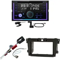 JVC KW-DB95BT Bluetooth Digitalradio USB CD Einbauset für Mazda CX-7