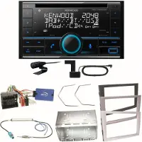 Kenwood DPX-7300DAB Bluetooth DAB Einbauset für Opel Signum Corsa C Tigra Twintop