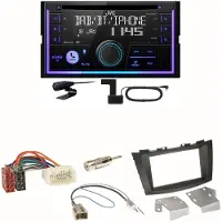 JVC KW-DB95BT Bluetooth Digitalradio Einbauset für Suzuki Swift Sport FZ NZ