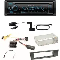 Kenwood KDC-BT950DAB Bluetooth DAB CD Einbauset für BMW E87 E81 E82 X1 E84