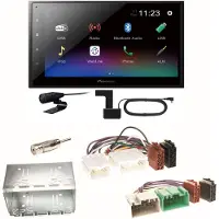 Pioneer DMH-A340DAB Digitalradio Bluetooth Einbauset für Volvo S40 V40 850