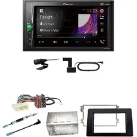 Pioneer DMH-A3300DAB USB Bluetooth DAB+ Einbauset für Renault Master 3 ab 2019