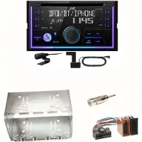 JVC KW-DB95BT Bluetooth DAB Einbauset für Mercedes Vito Viano W639 W447 Sprinter