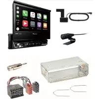 Pioneer AVH-Z7200DAB Digitalradio Bluetooth CD USB Einbauset für BMW E30 E34 E32