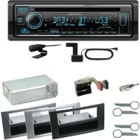 Kenwood KDC-BT740DAB Digitalradio Einbauset für Ford Focus C-Max Fiesta Transit