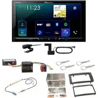 Pioneer SPH-DA230DAB Android Auto CarPlay Bluetooth Einbauset für T5