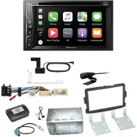 Pioneer AVH-Z3200DAB Bluetooth MP3 USB DAB+ Einbauset für Renault Captur Master