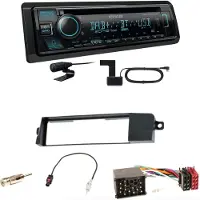 Kenwood KDC-BT560DAB Bluetooth Digitalradio CD USB Einbauset für BMW 3er E46