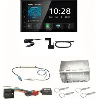 Kenwood DMX5020DABS Android Auto CarPlay Einbauset für Fox Polo 9N3
