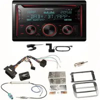 Pioneer FH-S820DAB DAB+ Bluetooth Einbauset für Ford Focus Mondeo S-Max Galaxy
