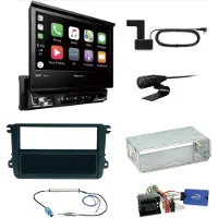 Pioneer AVH-Z7200DAB Bluetooth USB Einbauset für EOS Polo Caddy Amarok Scirocco