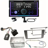 JVC KW-DB95BT Bluetooth Digitalradio Einbauset für Skoda Octavia 2 Yeti 5L