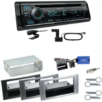 Kenwood KDC-BT760DAB Bluetooth DAB Einbauset für Ford Kuga Fusion Galaxy S-Max