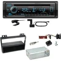 Kenwood KDC-BT740DAB Digitalradio Bluetooth Einbauset für Ford Fusion Fiesta