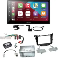 Pioneer SPH-DA160DAB Android Auto CarPlay Einbauset für Hyundai i30 GD GDH