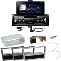 Pioneer SPH-20DAB DAB+ FLAC USB Einbauset für Opel Vectra C Signum Corsa Combo