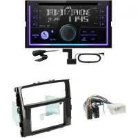 JVC KW-DB95BT Bluetooth Digitalradio Einbauset für Mitsubishi Pajero ab 2015