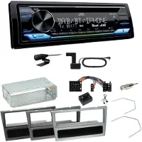 JVC KD-DB912BT Digitalradio Einbauset für Opel Omega B Meriva A Agila Vivaro