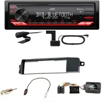 JVC KD-X282DBT Bluetooth Digitalradio USB Einbauset für BMW 3er E46